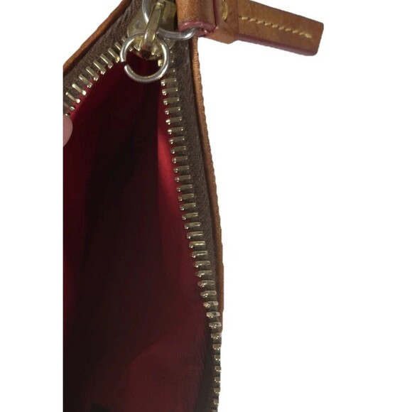 Dooney & Bourke Vintage AWL Satchel Leather Bag w/ Matching Coin Purse – Chestnu - Picture 5 of 16